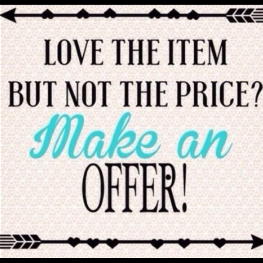 Will accept reasonable offers!